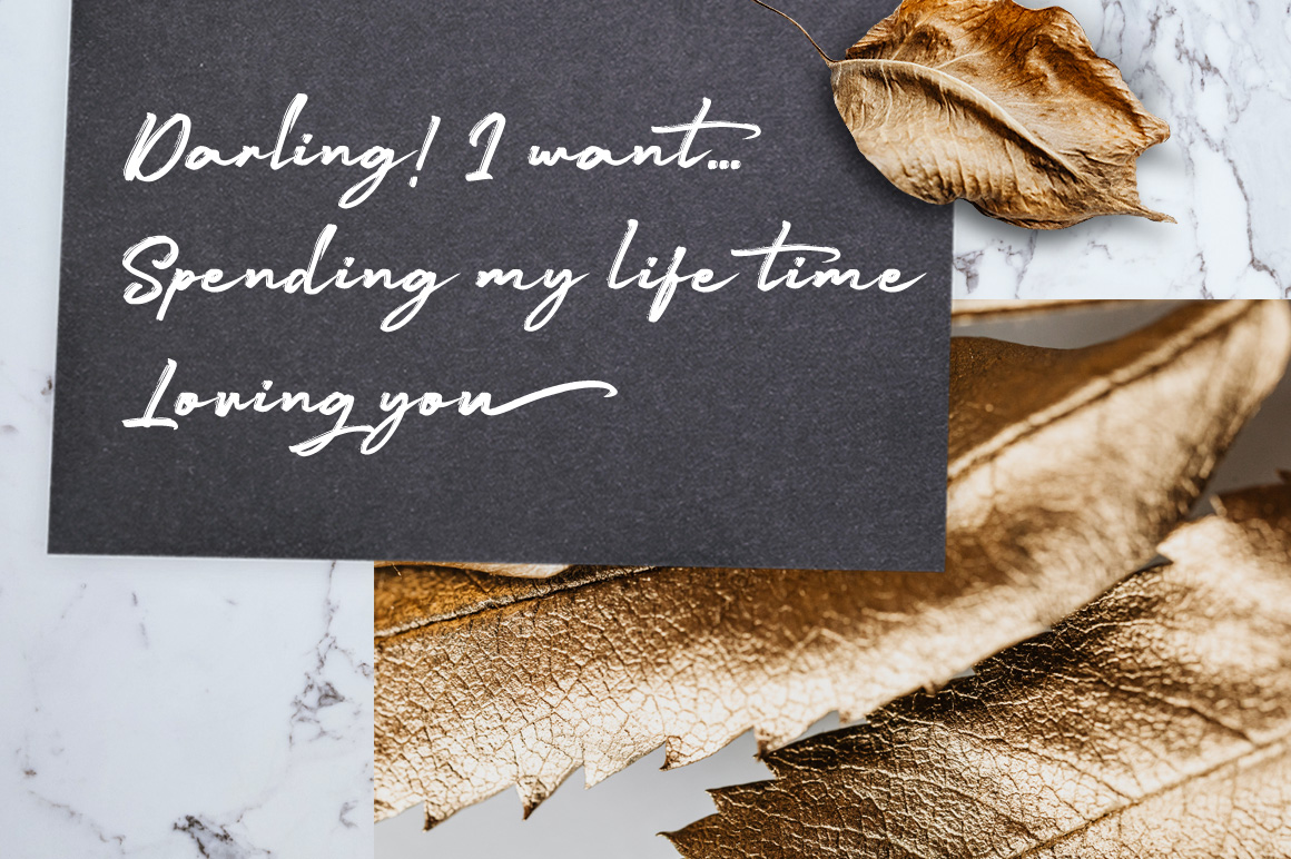 Marijose – Handwritten Font