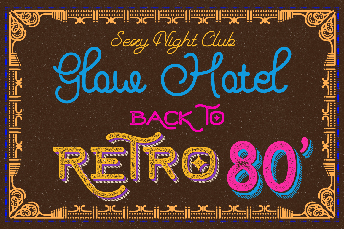 Hard Stones – Font Family