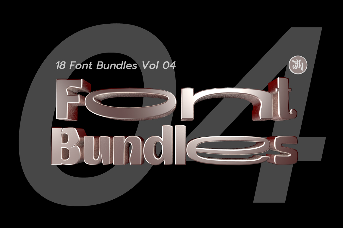 18 Font Bundles Vol 04