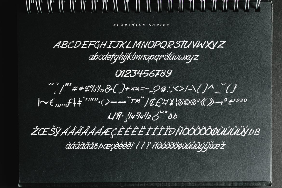 FH Scaratick – Handwritten Font