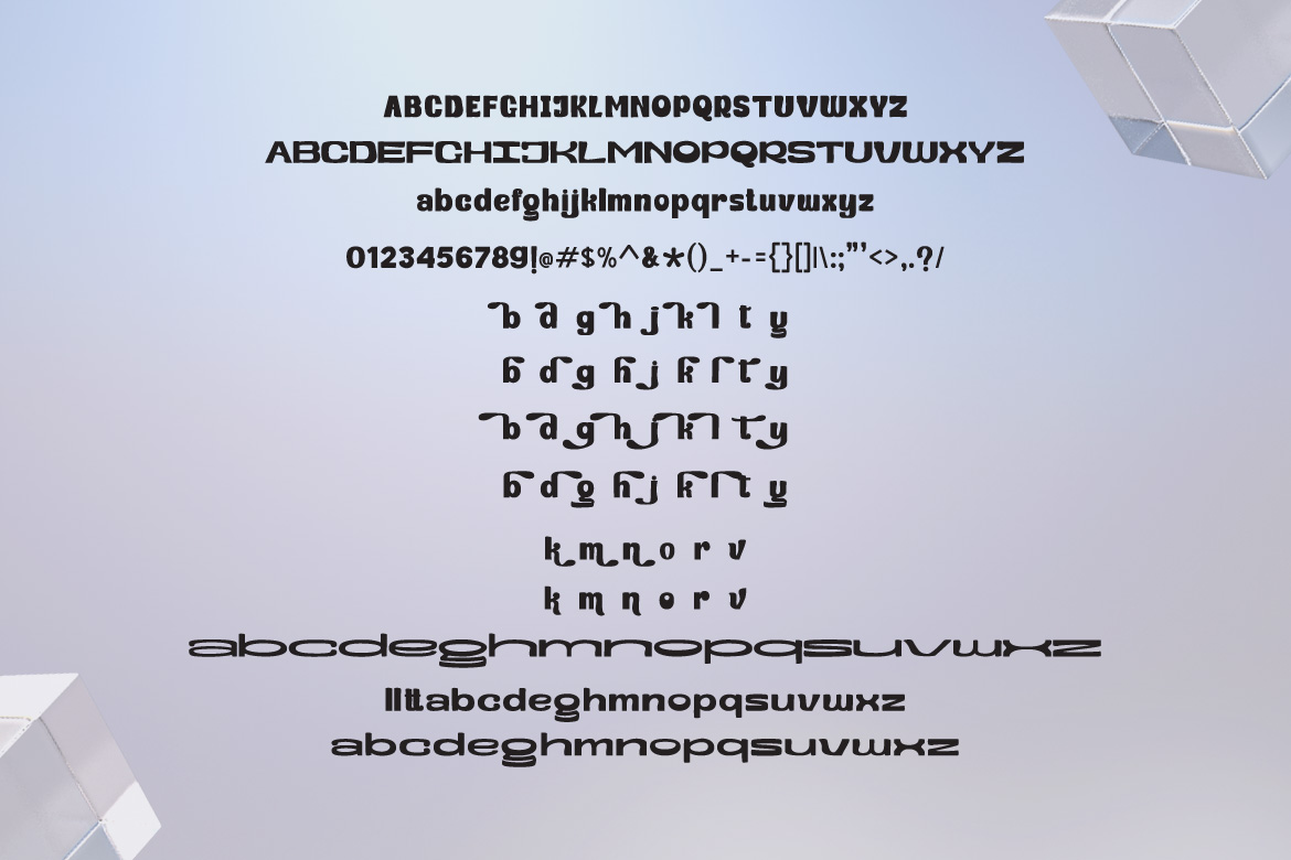 FH Gellatto – Display Font