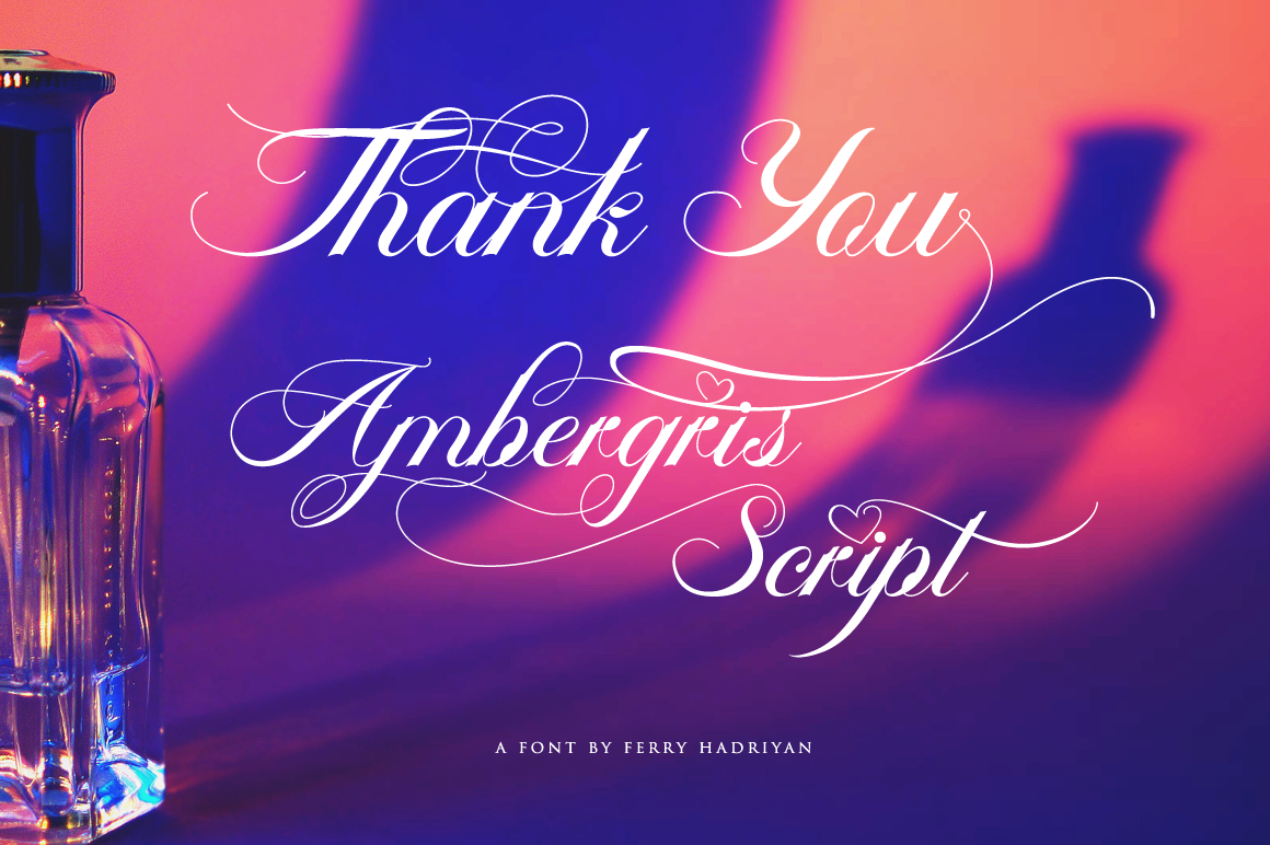 Ambergris – Script Font