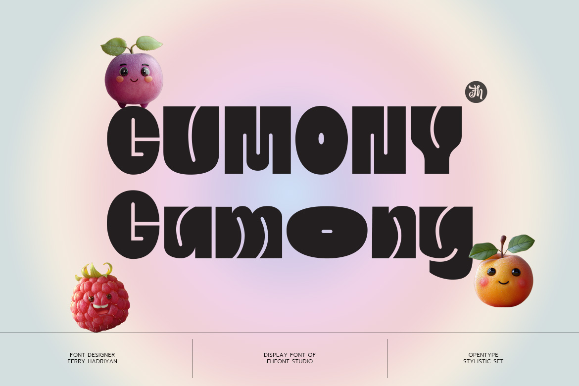 Gumony – Display Font