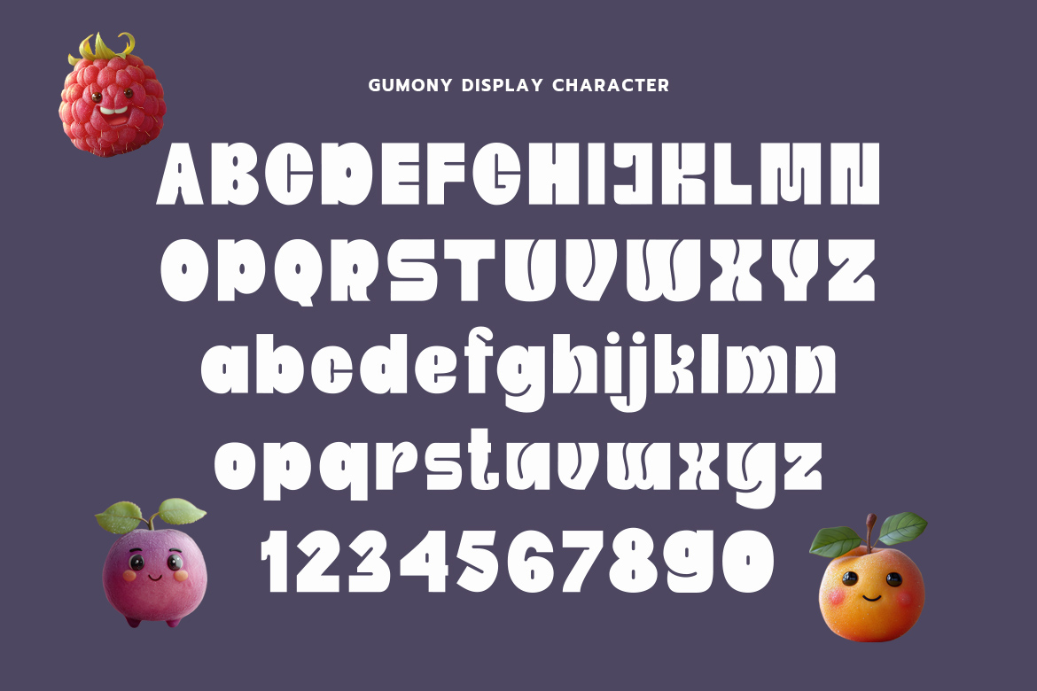 Gumony – Display Font