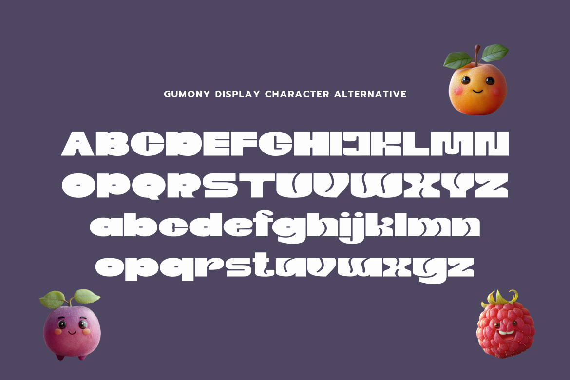 Gumony – Display Font